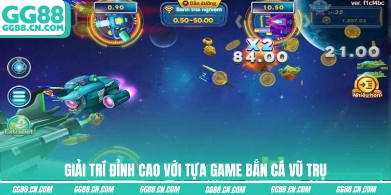 Giải trí đỉnh cao với tựa game Bắn Cá Vũ Trụ